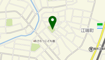 江端団地2号公園の地図画像