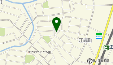 江端団地1号公園の地図画像