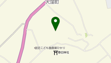 白山神社の地図画像