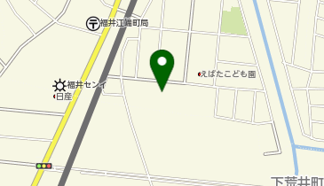 えばたホームやわらぎの地図画像