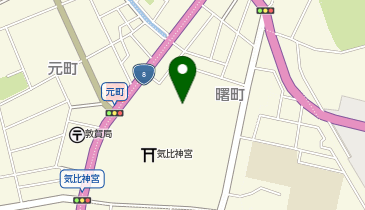旧敦賀北小学校の地図画像