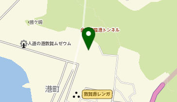 金ヶ崎公園の地図画像