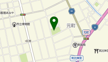 大島公園の地図画像