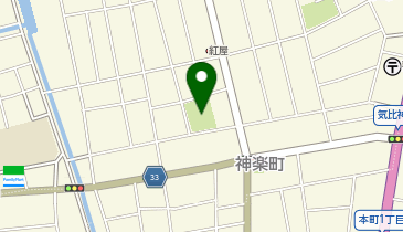 旭公園の地図画像