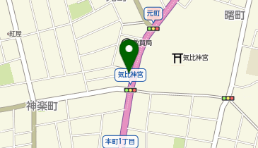 神宮前広場の地図画像