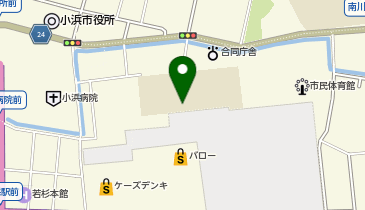 小浜市立小浜第二中学校の地図画像