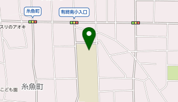有終南小学校の地図画像