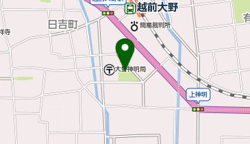 神明公園の地図画像