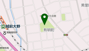 駅東公園の地図画像