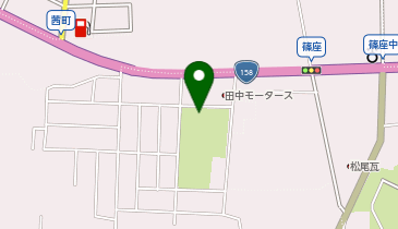 右近次郎公園の地図画像