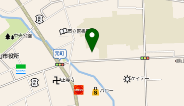 昭和町公園の地図画像