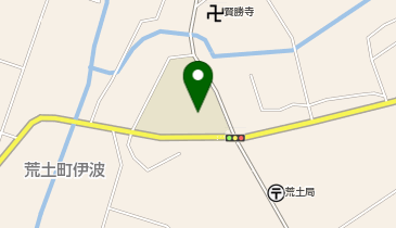 荒土小学校グラウンドの地図画像