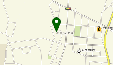 金津こども園の地図画像