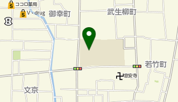 武生南小学校の地図画像