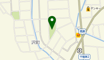 朝霧公園の地図画像