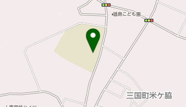 雄島小学校の地図画像