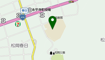 松岡小学校の地図画像