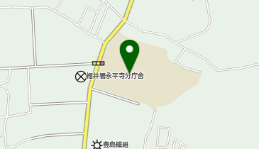 松岡中学校グラウンドの地図画像