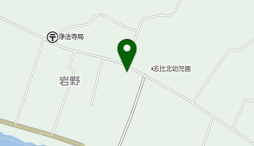 志比北小学校の地図画像