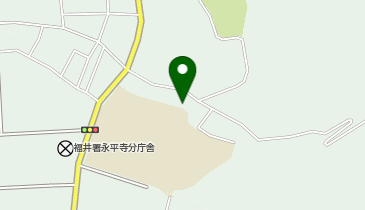 松岡中学校武道場の地図画像