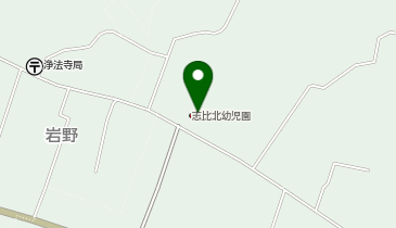 志比北幼児園の地図画像