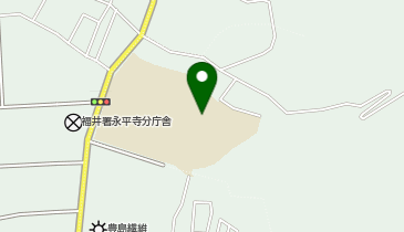 松岡中学校武道場の地図画像