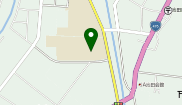池田中学校の地図画像