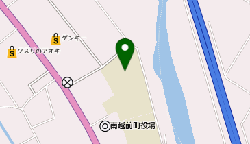 南条小学校の地図画像