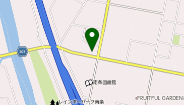 南条勤労者体育センターの地図画像