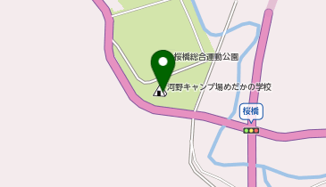 桜橋運動公園体育館の地図画像
