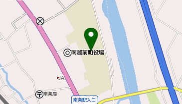 南条小中学校グラウンドの地図画像