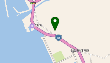 上側地区集会施設の地図画像