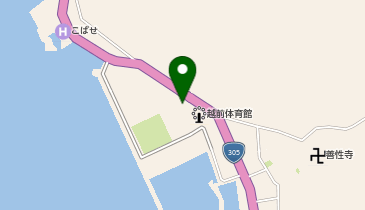 越前サブコミュニティセンターの地図画像