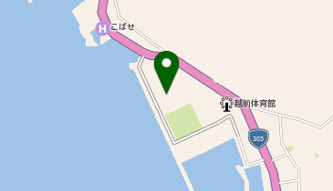越前地域福祉センターの地図画像
