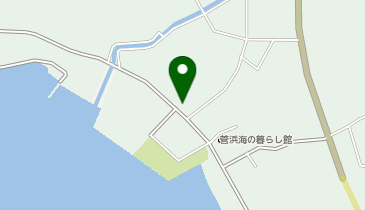 美浜町菅浜海のくらし館の地図画像