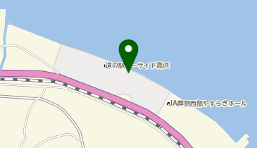 道の駅「シーサイド高浜」の地図画像