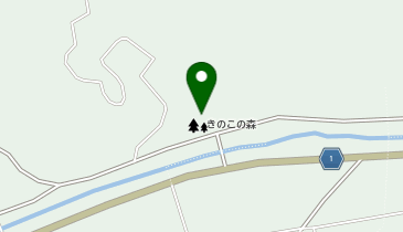 ふるさと交流センターの地図画像