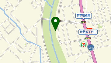荒川緑地(新平和橋下流左岸)の地図画像