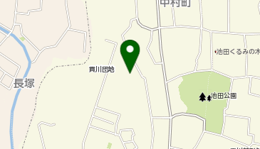 貢川団地 37号館東側空地の地図画像