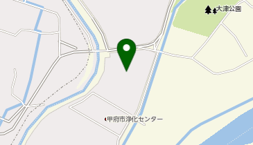 甲府市浄化センターグラウンドの地図画像