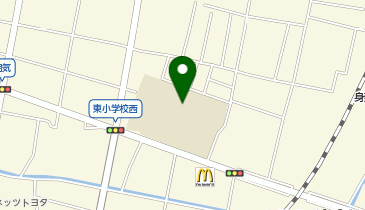 東小学校の地図画像