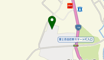 富士山アリーナの地図画像