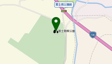 富士散策公園の地図画像