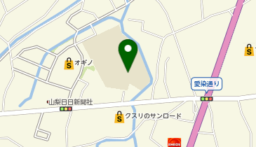 下吉田東小学校の地図画像