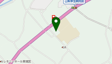 山梨公民館の地図画像
