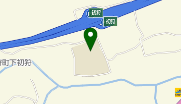 初狩小学校の地図画像