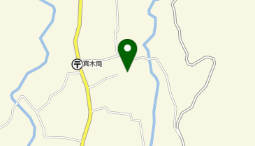 旧大月西小学校の地図画像