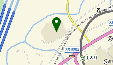 大月東中学校の地図画像