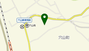 旧なごみの郷穴山の地図画像