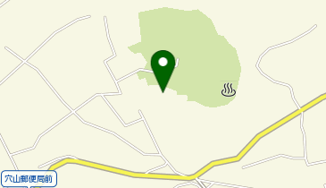 穴山公民館の地図画像